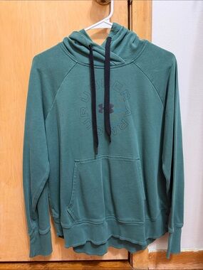 Under Armour Teal Crewneck Hooded Sweatshirt